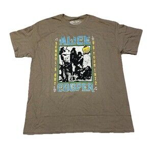 Officially Licensed Alice Cooper School's Out T-Shirt Size Large